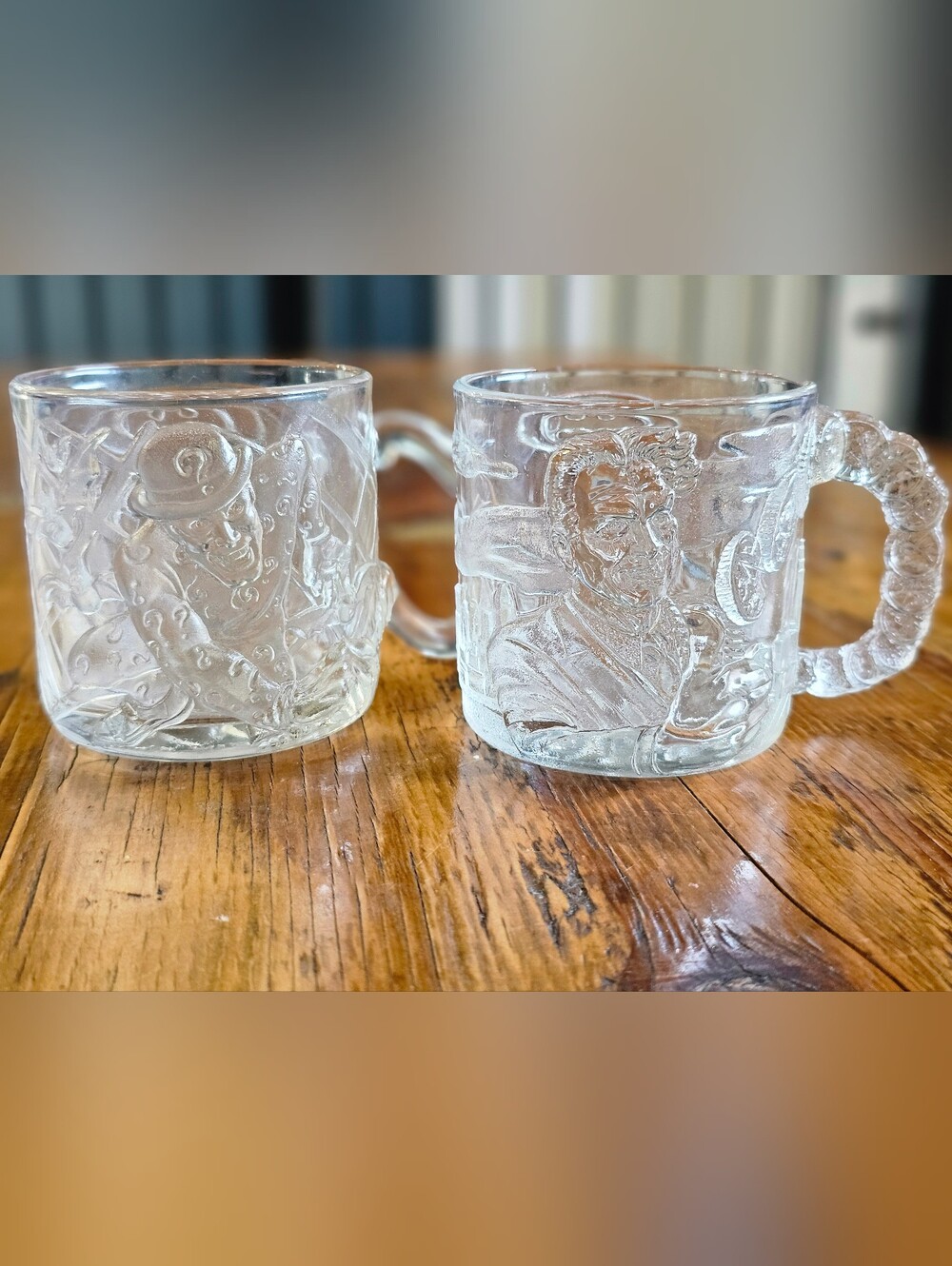 Vintage 1995 McDonalds Collection.  Two-Face and The Riddler